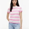 T-shirt Tommy Jeans a righe rugby T-shirt Tommy Jeans a righe rugby