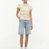 T-shirt Tommy Jeans a righe rugby T-shirt Tommy Jeans a righe rugby