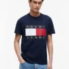 T-shirt Tommy Jeans con grande logo bandiera T-shirt Tommy Jeans con grande logo bandiera
