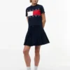 T-shirt Tommy Jeans con grande logo bandiera T-shirt Tommy Jeans con grande logo bandiera