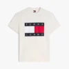 T-shirt Tommy Jeans con grande logo bandiera T-shirt Tommy Jeans con grande logo bandiera