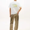 T-shirt Tommy Jeans con logo a bolle verniciato a spruzzo T-shirt Tommy Jeans con logo a bolle verniciato a spruzzo