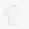 T-shirt Tommy Jeans con logo a bolle verniciato a spruzzo T-shirt Tommy Jeans con logo a bolle verniciato a spruzzo