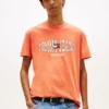 T-shirt Tommy Jeans con logo bandiera ondulata T-shirt Tommy Jeans con logo bandiera ondulata