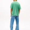 T-shirt Tommy Jeans con logo effetto consumato