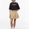 T-shirt Tommy Jeans con logo in cristallo T-shirt Tommy Jeans con logo in cristallo
