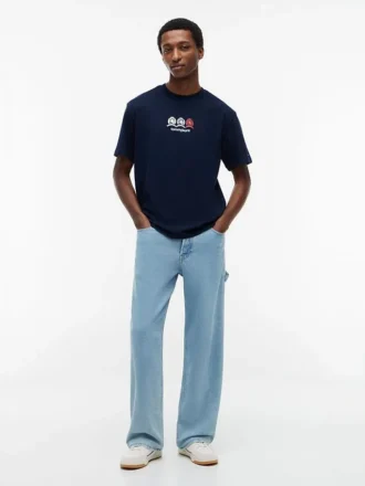 T-shirt Tommy Jeans con logo Multi-Crest