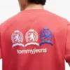 T-shirt Tommy Jeans con logo Multi-Crest T-shirt Tommy Jeans con logo Multi-Crest