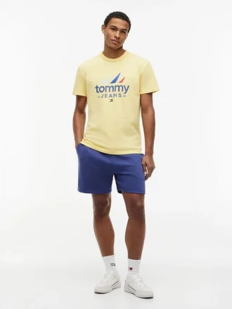 T-shirt Tommy Jeans con logo Sailing