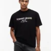 T-shirt Tommy Jeans con logo sfumato T-shirt Tommy Jeans con logo sfumato