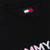 T-shirt Tommy Jeans con logo sfumato T-shirt Tommy Jeans con logo sfumato