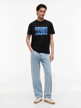 T-shirt Tommy Jeans con stampa fotografica