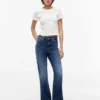 T-shirt Tommy Jeans slim fit con arricciature T-shirt Tommy Jeans slim fit con arricciature