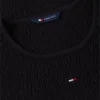 T-shirt Tommy Jeans slim fit con arricciature T-shirt Tommy Jeans slim fit con arricciature