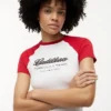T-shirt Tommy x Cadillac F1® Team con maniche raglan T-shirt Tommy x Cadillac F1® Team con maniche raglan