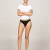 Tanga con cintura con logo, confezione da 5 Tanga con cintura con logo, confezione da 5