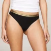Tanga con cintura con logo, confezione da 5 Tanga con cintura con logo, confezione da 5