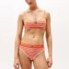 Tanga in cotone elasticizzato con logo Tommy Tanga in cotone elasticizzato con logo Tommy