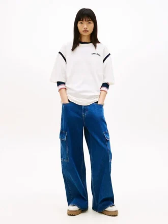 Tommy Jeans Cargo a gamba larga e ampia