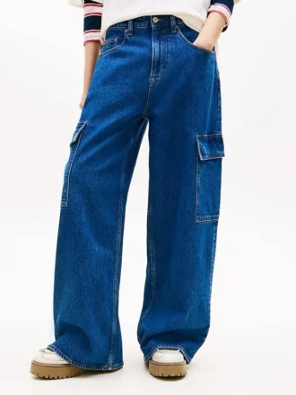 Tommy Jeans Cargo a gamba larga e ampia