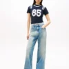 Tommy Jeans Jeans a vita alta e gamba larga