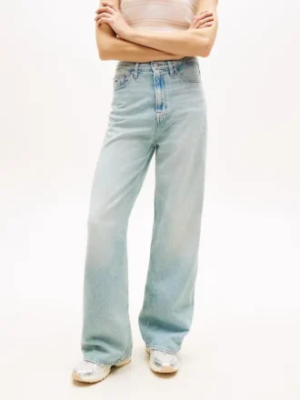 Tommy Jeans Jeans a vita alta e gamba larga