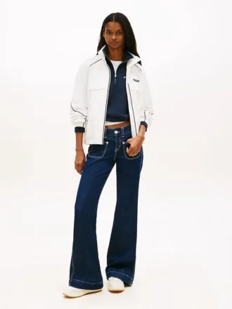 Tommy Jeans Jeans a vita bassa con tasche e taglio a zampa