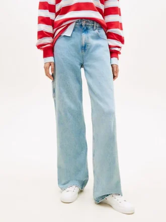 Tommy Jeans Jeans dritti effetto consumato