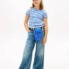 Top a costine con bordi a zig-zag per bambini