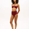 Top bikini a fascia con anello Top bikini a fascia con anello