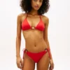 Top bikini a triangolo con anello Top bikini a triangolo con anello