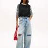Top in misto lino con lacci laterali Tommy Jeans Top in misto lino con lacci laterali Tommy Jeans