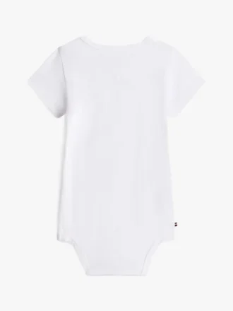 Tutina multicolore con logo Tommy per neonati