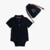 Tutina polo per neonati e sacchetto regalo Tutina polo per neonati e sacchetto regalo