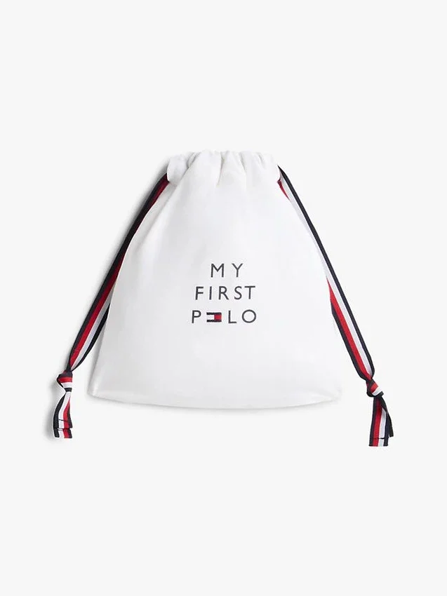 Tutina polo per neonati e sacchetto regalo Tutina polo per neonati e sacchetto regalo