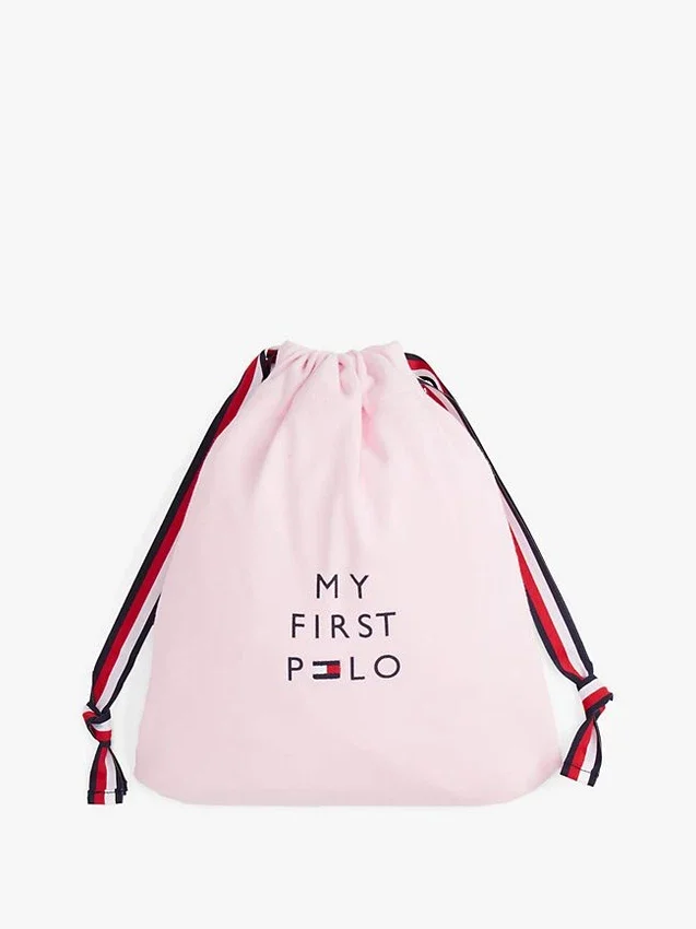Tutina polo per neonati e sacchetto regalo Tutina polo per neonati e sacchetto regalo