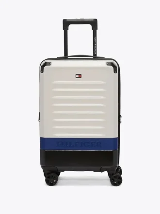 Valigia rigida con ruote da 21″ a blocchi di colore Valigia rigida con ruote da 21″ a blocchi di colore