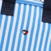 Zaino in tela a righe per bambini