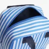 Zaino in tela a righe per bambini