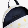 Zaino per bambini con stampa a limoni su tutta la superficie